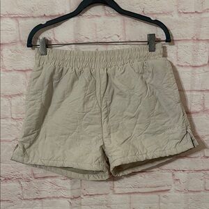 Sacre quilted shorty shorts w/mesh liner
